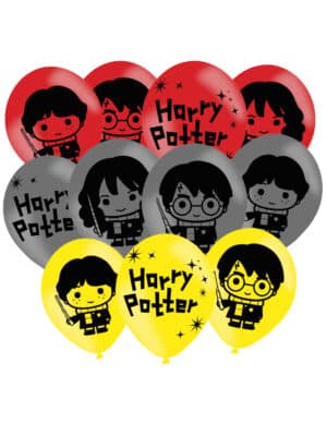 6 Kawaii Harry Potter Luftballons 27 cm