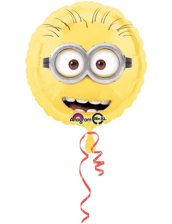 Aluminium Luftballon Lizenzartikel Minions gelb