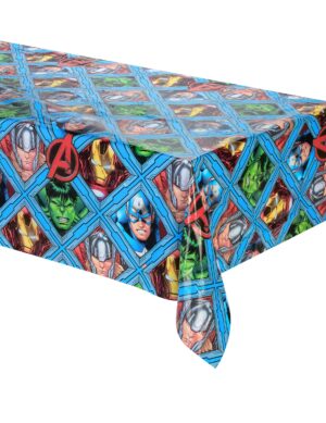 Avengers-Tischdecke Superhelden-Tischdeko bunt 120x180cm