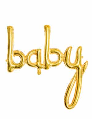 Baby Luftballon gold 73