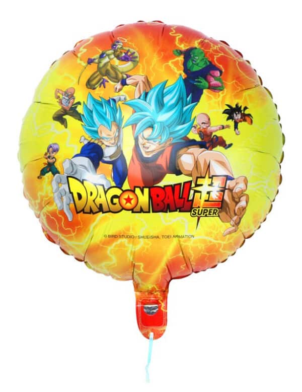 Folienballon Dragon Ball Z gelb-orange 43cm