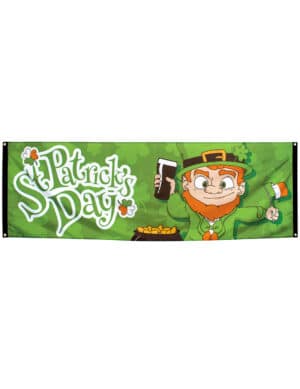 Banner saint patrick tag 74 x 220 cm