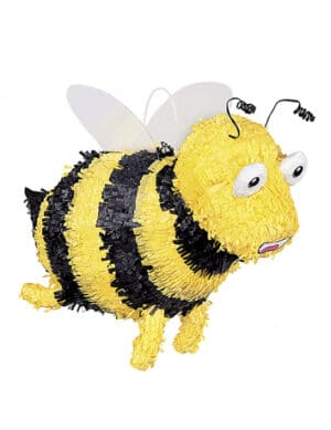 Bienen-Piñata Kindergeburtstags-Partydeko schwarz-gelb