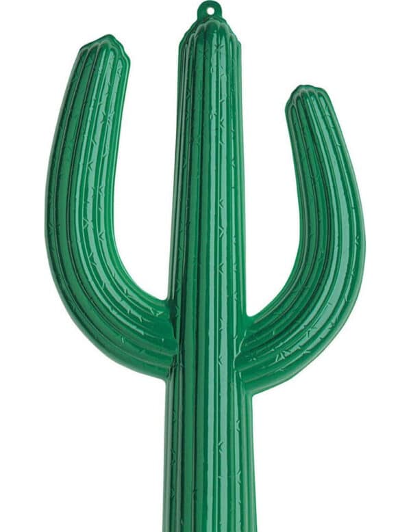 Deko-Kaktus zum Aufstellen Partydeko grün 36x62cm