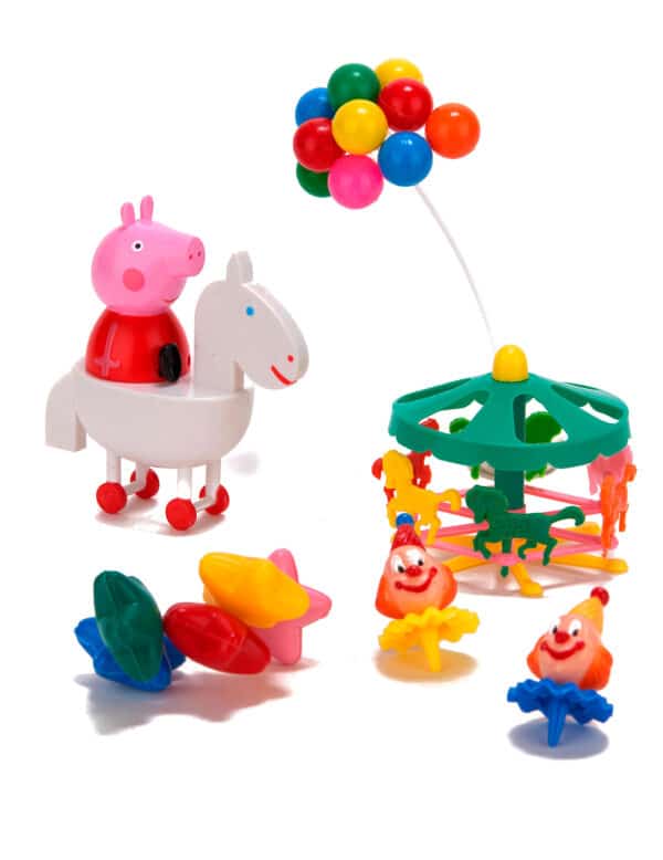 Deko Set Peppa Pig für Kuchen