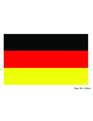 Deutschland-Fahne 150x90cm schwarz-rot-gold