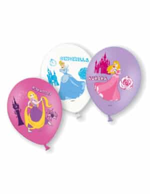 Disney Prinzessinnen Latexballons 6 Stück bunt 28 cm