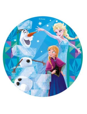 Essbarer Tortenaufleger Elsa Frozen 20 cm