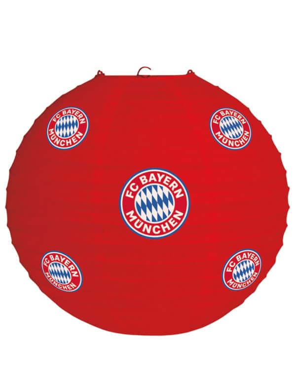 FC Bayern München Lampion rot-weiß-blau 25 cm