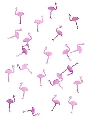 Flamingo Party-Konfetti rosa 14g