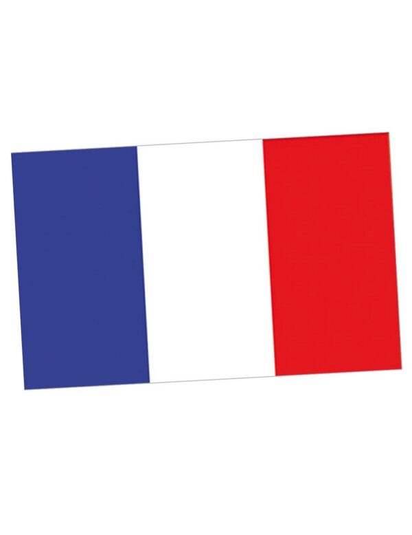 Französische Flagge Fanartikel blau-weiss-rot 150 x 90 cm