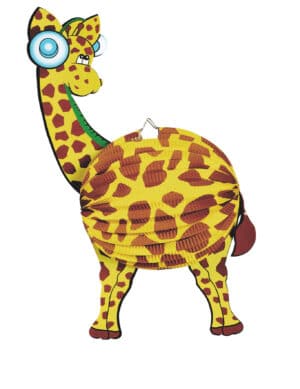 Giraffen-Papierlaterne 45 cm