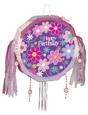 Happy Birthday-Piñata Geburtstags-Partydeko bunt