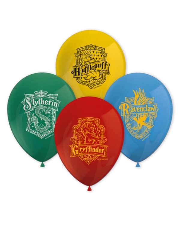 Harry Potter-Luftballonset offiziell 8 Stück bunt