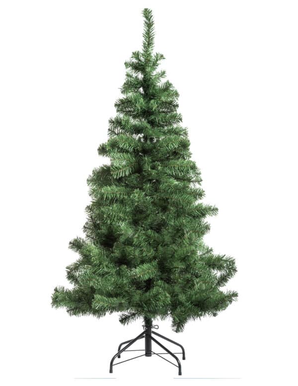 Künstlicher Weihnachtsbaum Deluxe mit Standfuß 120 x 64 cm