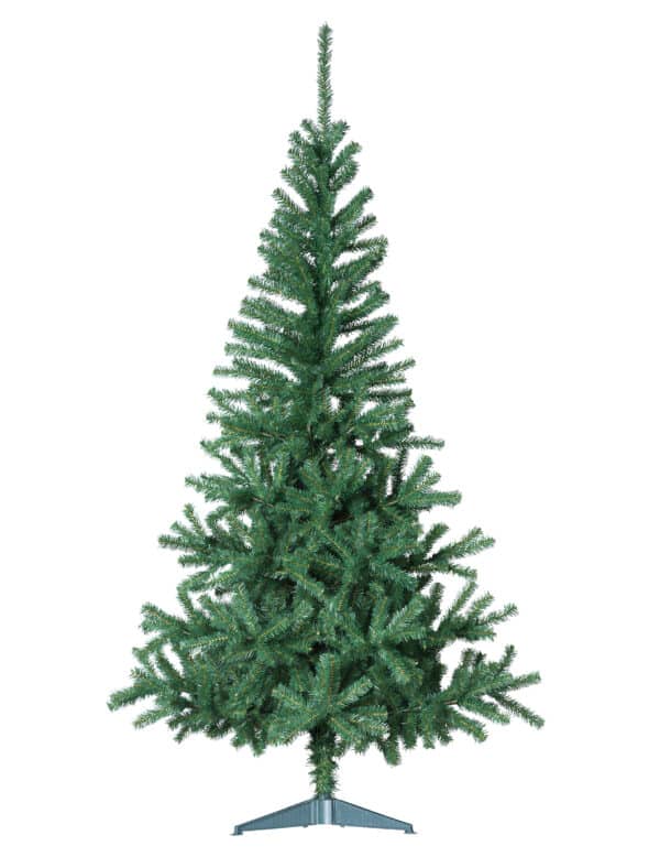 Künstlicher Weihnachtsbaum mit Standfuß grün 150 cm