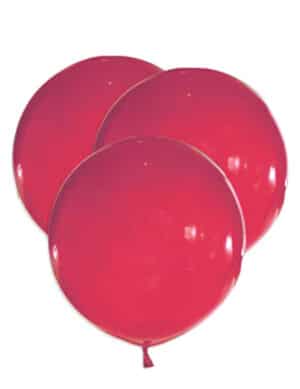 Latex-Luftballons 5 Stück rot 47 cm