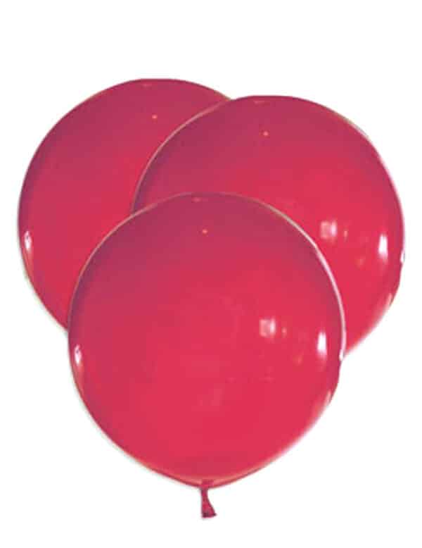 Latex-Luftballons 5 Stück rot 47 cm