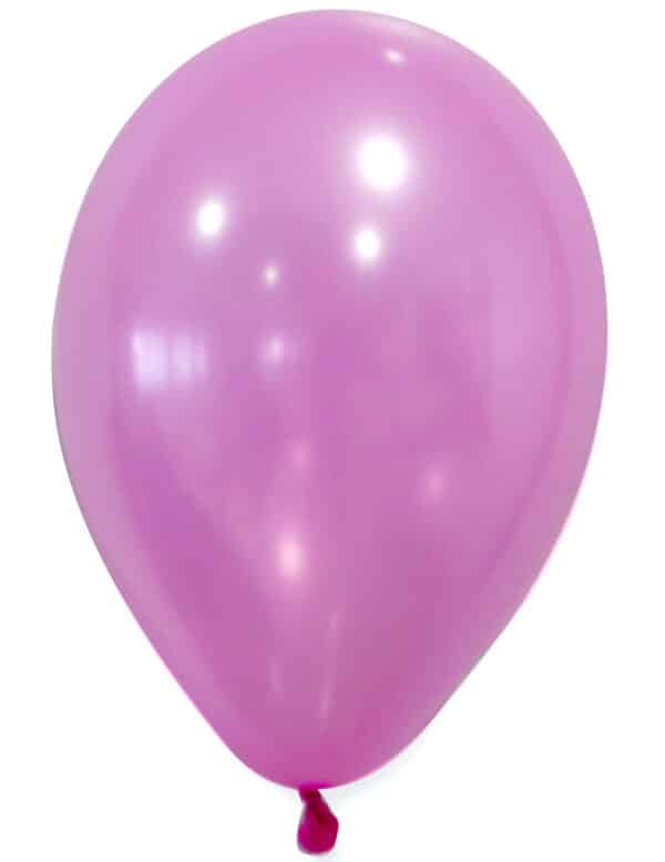 Luftballons 50 Stück Metallicoptik rosa