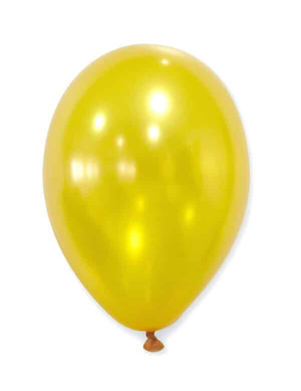 Metallic Luftballons Ballons Party-Deko 50 Stück gold 30cm