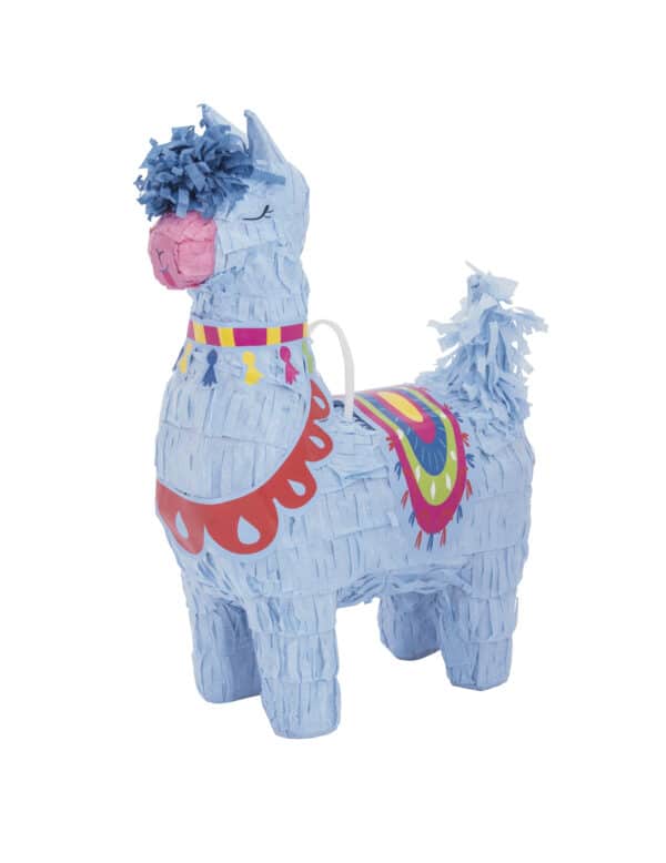 Mini-Lama-Pinata bunt 16cm