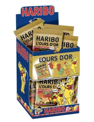 Mini Tüte Bonbons - Haribo Goldbären bunt 40g