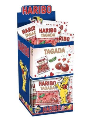 Mini Tüte Bonbons - Haribo Tagada Erdbeeren 40g