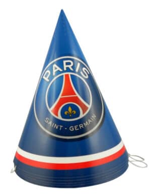 Offizielle Partyhüte Paris Saint-Germain 6 Stück rot-weiß-blau