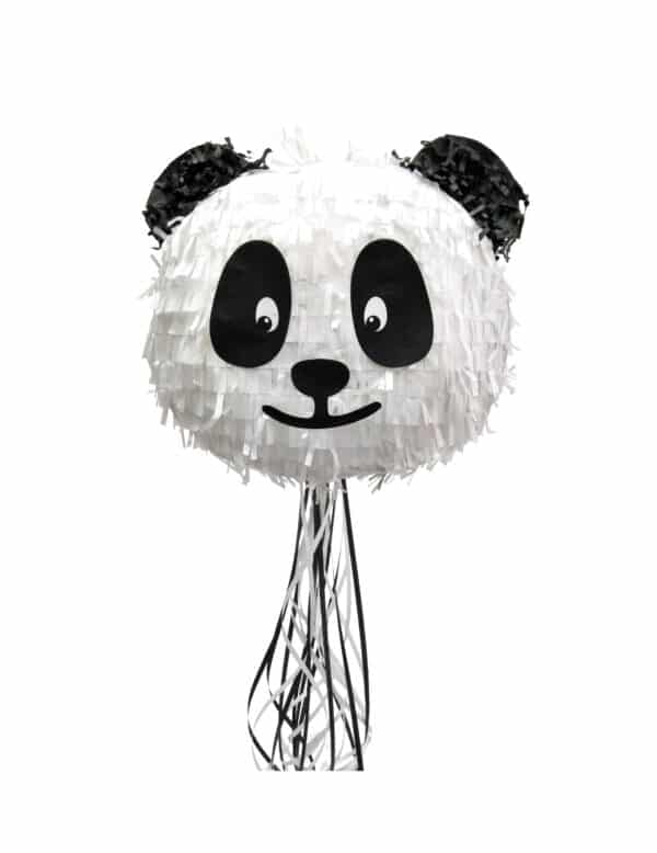 Panda-Pinata schwar-weiss 39x36x12cm