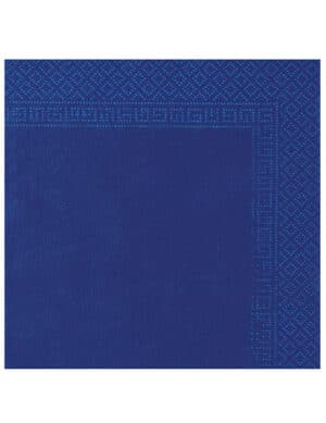 Papierservietten Party-Zubehör 50 Stück blau 38x38cm
