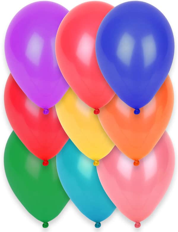 Party-Luftballons Party-Deko 12 Stück bunt 28cm