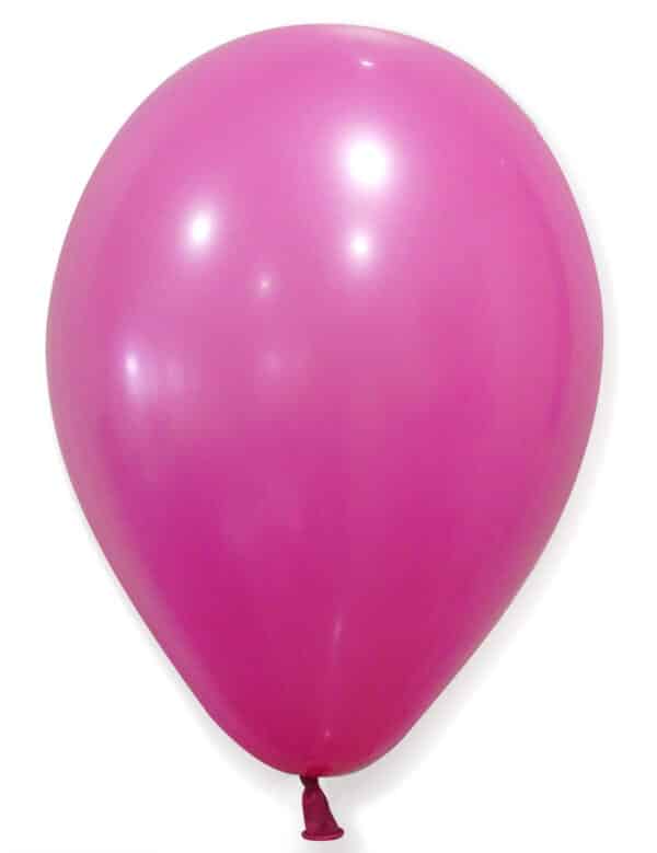 Party-Luftballons Party-Deko 12 Stück fuchsia 28cm