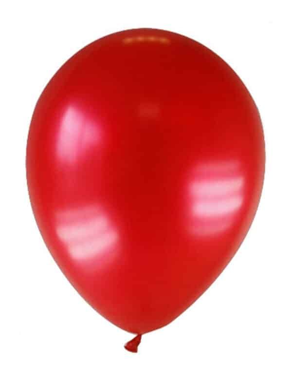 Party Zubehör Deko Luftballons 12 Stück dunkelrot 28 cm