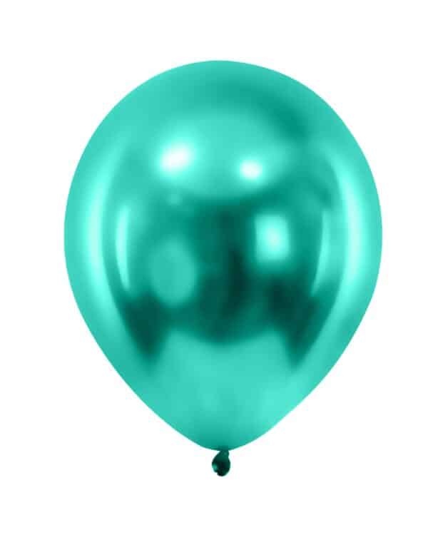 Party Zubehör Deko Luftballons 12 Stück hellgrün 28 cm