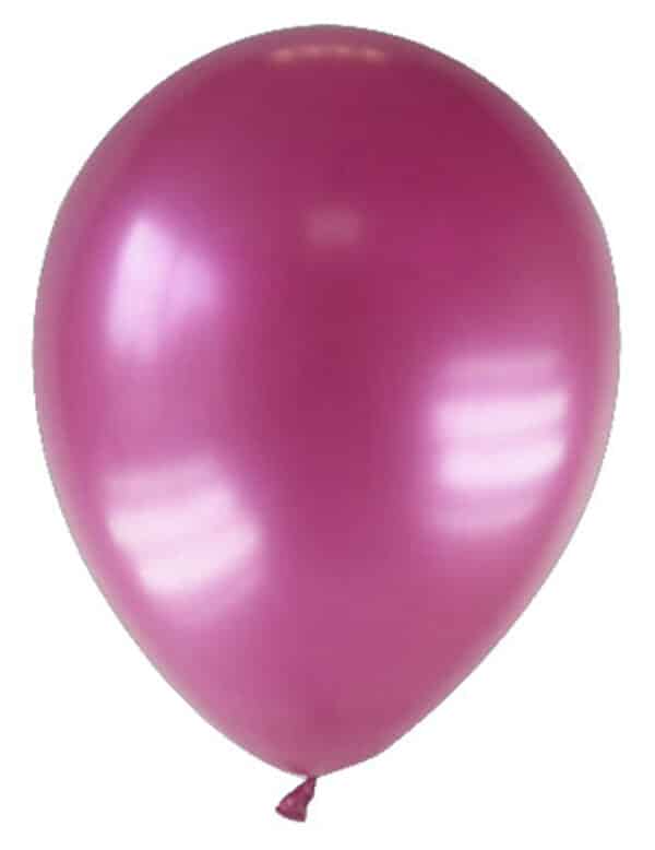 Party Zubehör Deko Luftballons 12 Stück pink 28 cm