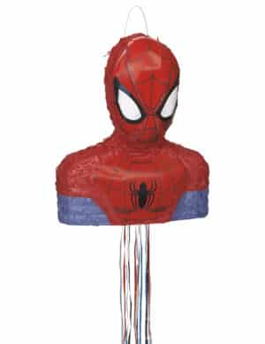 Partyspiel Pinata Lizenzware Spider Man rot-blau