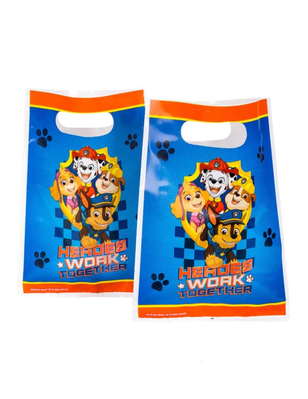 Paw Patrol-Geschenkbeutel 8 Stück blau-rot