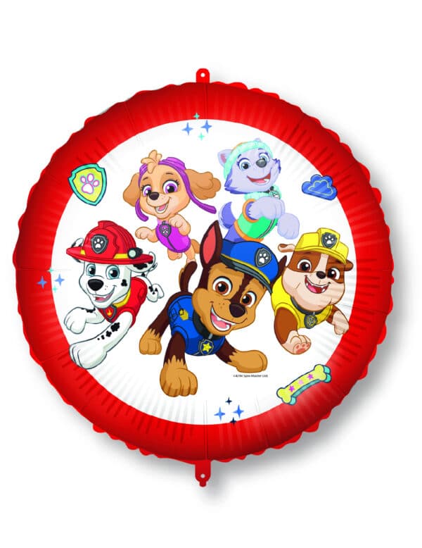 Paw Patrol-Lizenzballon Kindergeburtstags-Deko bunt 46 cm