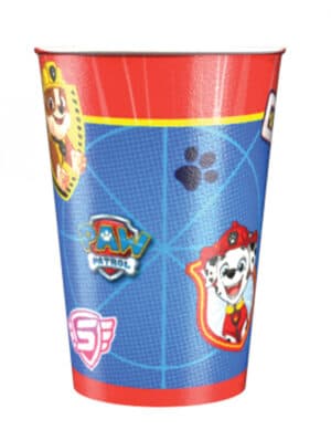 Paw Patrol-Pappbecher Partybecher 8 Stück blau-rot 250ml