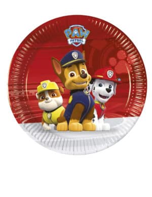 Paw Patrol-Pappteller Ruben