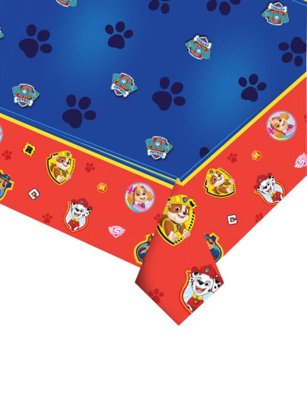 Paw Patrol-Tischdecke Paw Patrol-Partydeko blau-rot 120x180cm