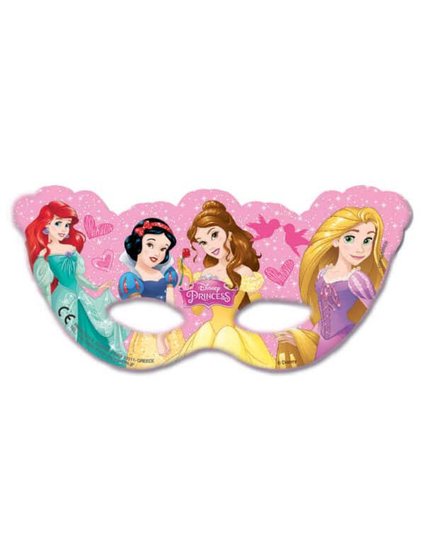 Prinzessinnenmasken von Disney 6 Stück