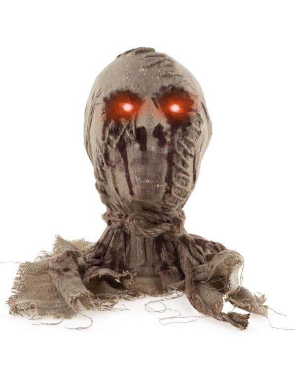 Raumdekoration Lichtdekoration leuchtende Mumie Halloweendeko 50 cm
