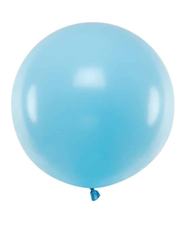 Riesenballon aus Latex blau 60 cm