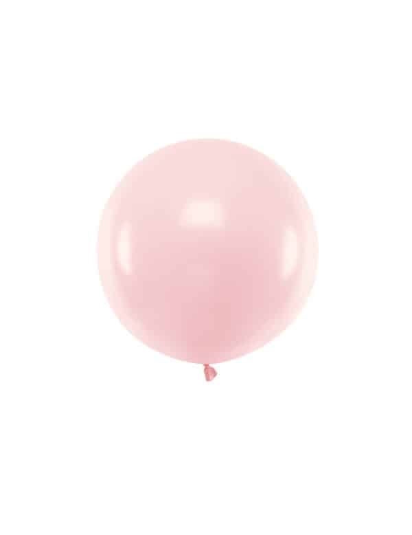 Riesiger Latexballon rosafarben 60 cm