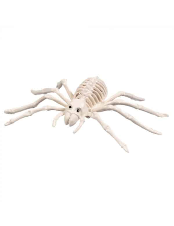 Skelett Spinne Halloweendekoration weiß 35 cm