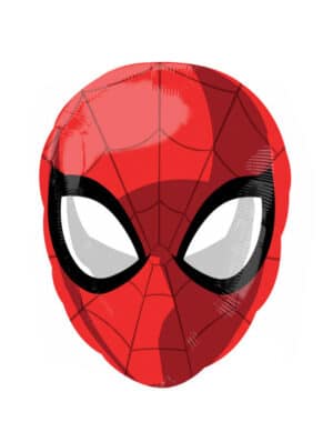 Ultimate Spider-Man Maske Alumium Ballon Partydeko bunt 30 x 43 cm